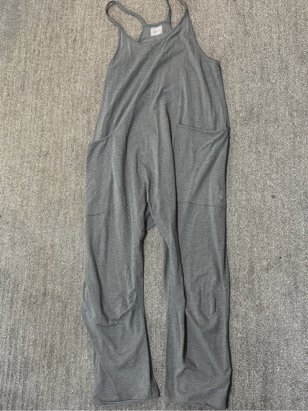 Free People Gray Women’s Hot Shot jumpsuit!